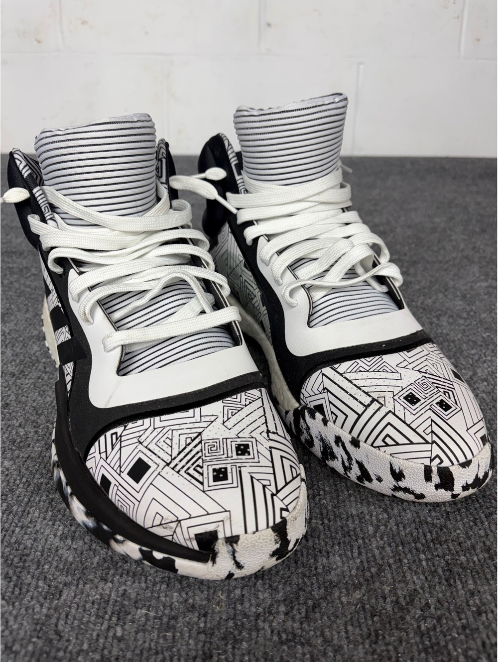 adidas Marquee Boost 'Graffiti' basketball sneakers size 14
